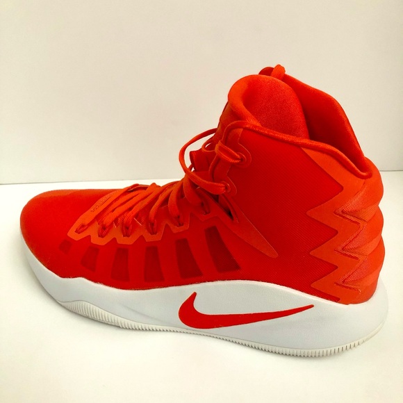 Nike - Hyperdunk 2016 TB Team Orange/Team Orange-White High-Top Sneakers - 11.5 - Picture 11 of 16